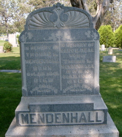 Mary Ellen <I>Deal</I> Mendenhall 
