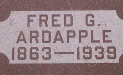 Frederick G “Fred” Ardapple 
