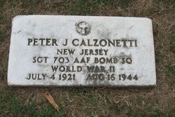 SGT Peter J. Calzonetti 