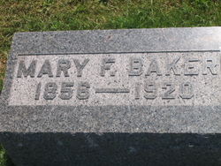 Mary F Baker 
