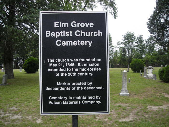 Elm Grove Baptist Church Cemetery