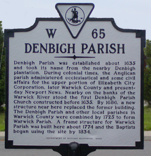 Denbigh Baptist Church Cemetery