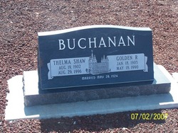 Thelma <I>Shaw</I> Buchanan 