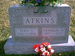 Eliza Neville <I>Atkins</I> Atkins 