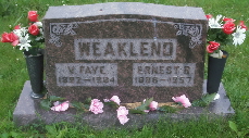 Ernest Raymond Weaklend 