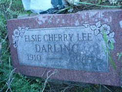 Elsie Eleanor <I>Ralston</I> Cherry Lee Darling 