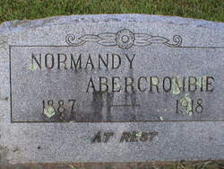 Norah Mandy “Normandy” <I>Marsh</I> Abercrombie 