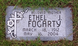 Ethel Jeanette <I>Cosman</I> Fogarty 