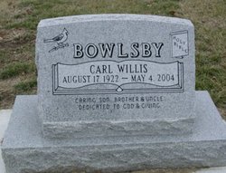 Carl Willis Bowlsby 