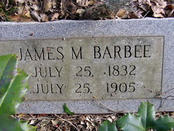 James Monroe Barbee 