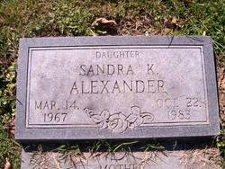 Sandra K Alexander 
