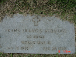 Frank Francis Aldridge 