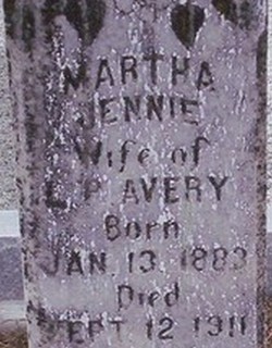 Martha Jennie Avery 