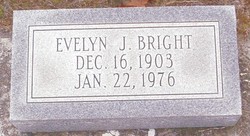 Evelyn <I>Jones</I> Bright 