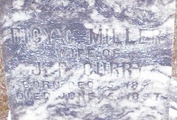 Dicy C. <I>Miller</I> Currie 