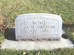Ida May <I>Bergman</I> Anderson 