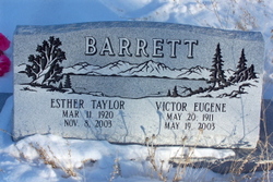 Esther <I>Taylor</I> Barrett 