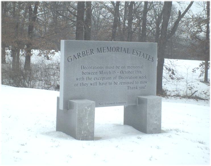 Garber Memorial Estates Cemetery