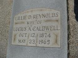 Lillie D. <I>Reynolds</I> Caldwell 