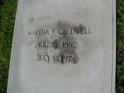 Martha Elizabeth <I>Funderburk</I> Caldwell 