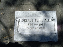 Florence <I>Tufts</I> Allen 