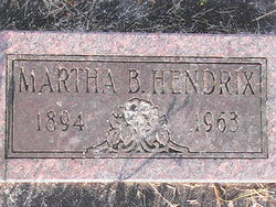 Martha Beatrice <I>Strong</I> Hendrix 