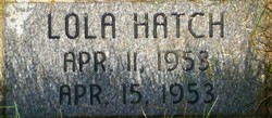 Lola Hatch 