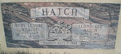 Lloyd Dee Hatch 