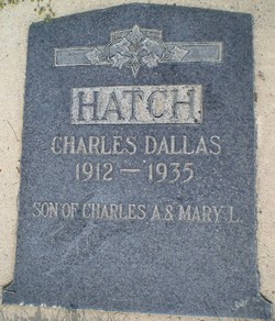 Charles Dallas Hatch 