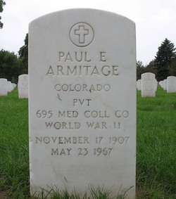 Paul E Armitage 