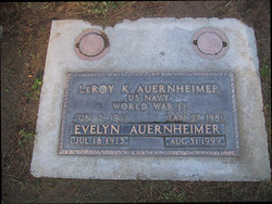 Evelyn Beatrice <I>Peterson</I> Auernheimer 