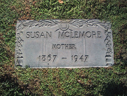 Susan Ann “Granny Mack or Jim Ann” <I>Byram Reid</I> McLemore 