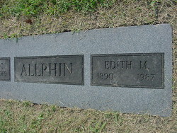 Edith Mae <I>Pettit</I> Allphin 