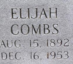 Elijah “Lige” Combs 