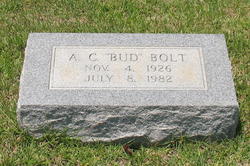 A. C. “Bud” Bolt 