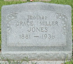 Grace R <I>Miller</I> Jones 
