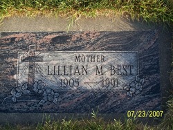 Lillian M. <I>Brunton</I> Best 