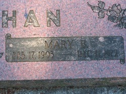 Mary B Vaughan 
