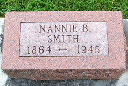 Nancy Bell “Nannie” <I>Baker</I> Smith 