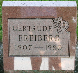 Gertrude Dell <I>Cleveland</I> Freiberg 