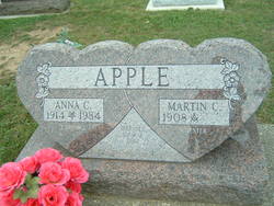 Anna Corrine <I>Moore</I> Apple 