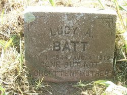 Lucy Ann <I>Davenport</I> Batt 