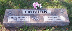 Mary <I>Warren</I> Osburn 