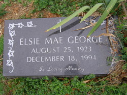 Elsie Mae <I>Maddox</I> George 