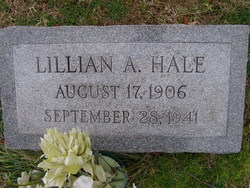Lillian Agnes <I>Sullivan</I> Hale 