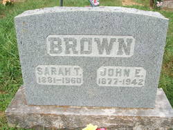 Sarah T. <I>Hobbs</I> Brown 