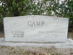 Alma F <I>Schwenkenberg</I> Camp 