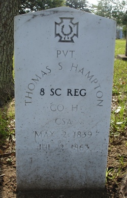 Pvt Thomas S Hampton 