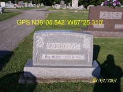 Wendell Walter Cox 