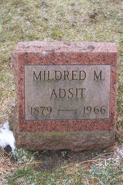Mildred M. <I>Thompson</I> Adsit 